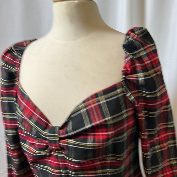Punk Rave Plaid Stretch Dress Size XL/2XL - Picture 2 of 5
